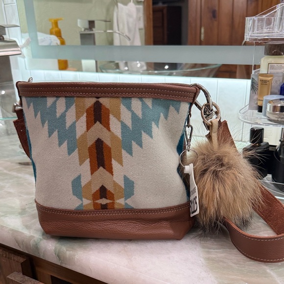 Holy Cow Couture Handbags - HCC PENDLETON MINI BUCKET BAG